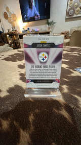Panini Playbook Jaylen Samuels 2020 #ZC-23 Pittsburgh Steelers - Image 2