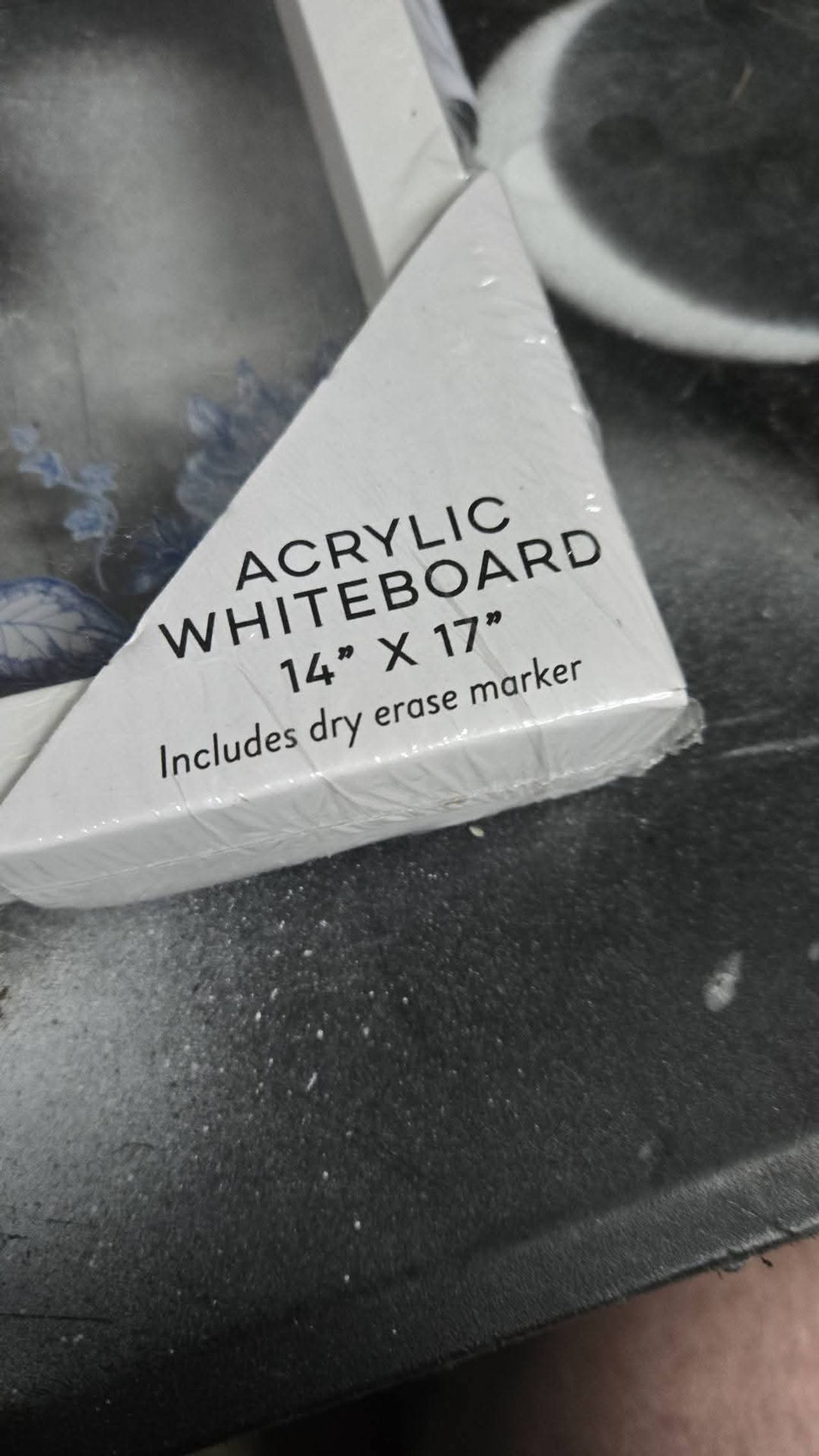 U Brands Weekly Dry Erase Board Floral