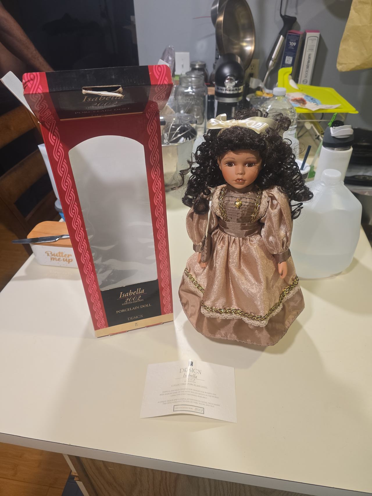 PS Design Isabella 2002 Limited Edition Porcelain Doll