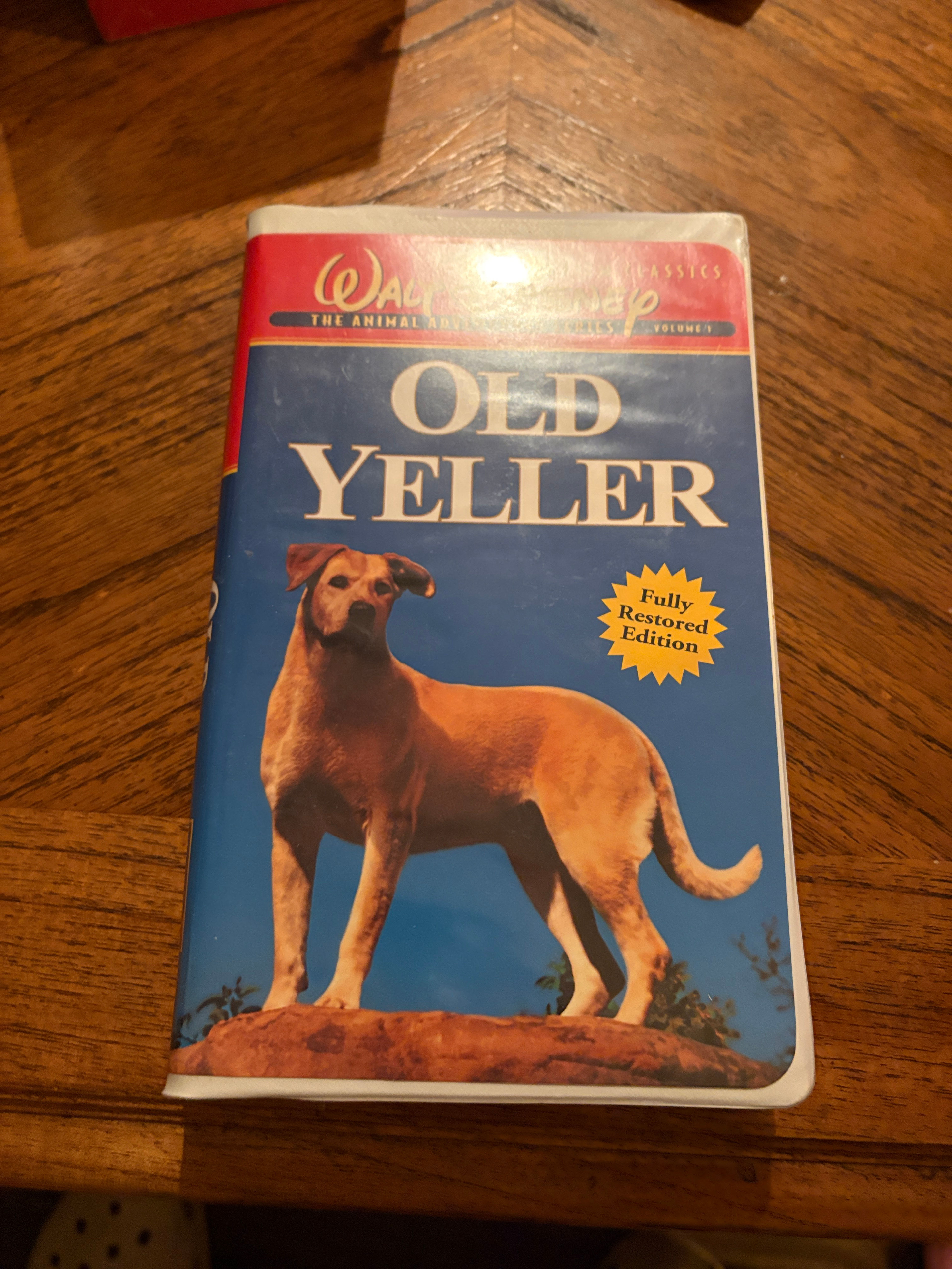 Old Yeller VHS (Fully Restored Edition)