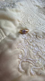 Gold Solitaire Ring - Image 2