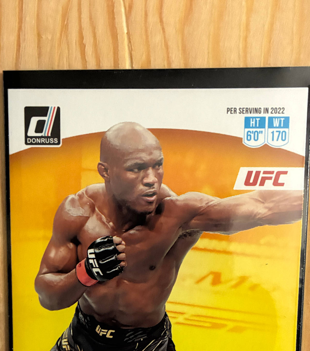 2022 Donruss UFC Kamaru Usman #141 Trading Card