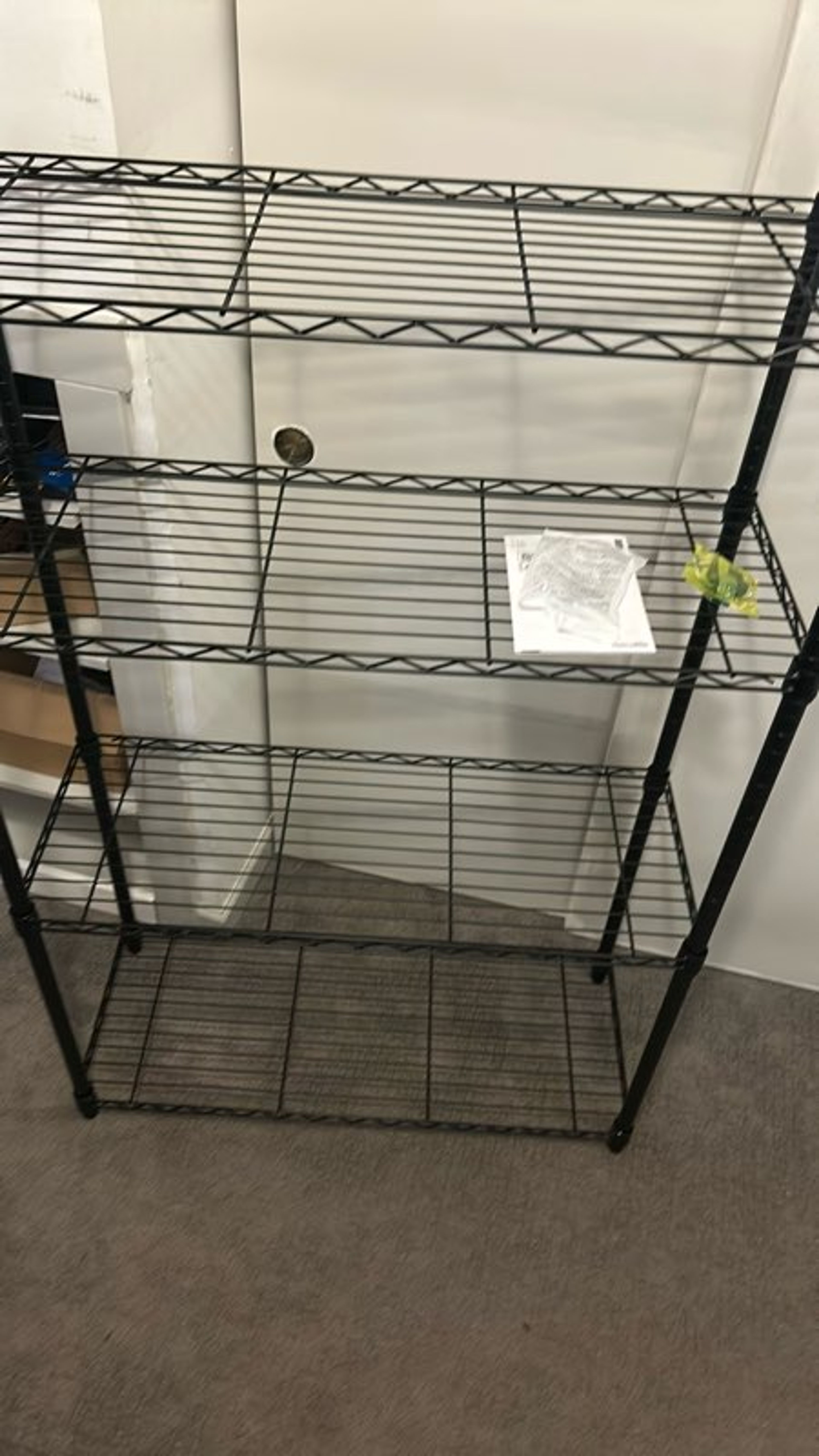 Wire Shelving Unit