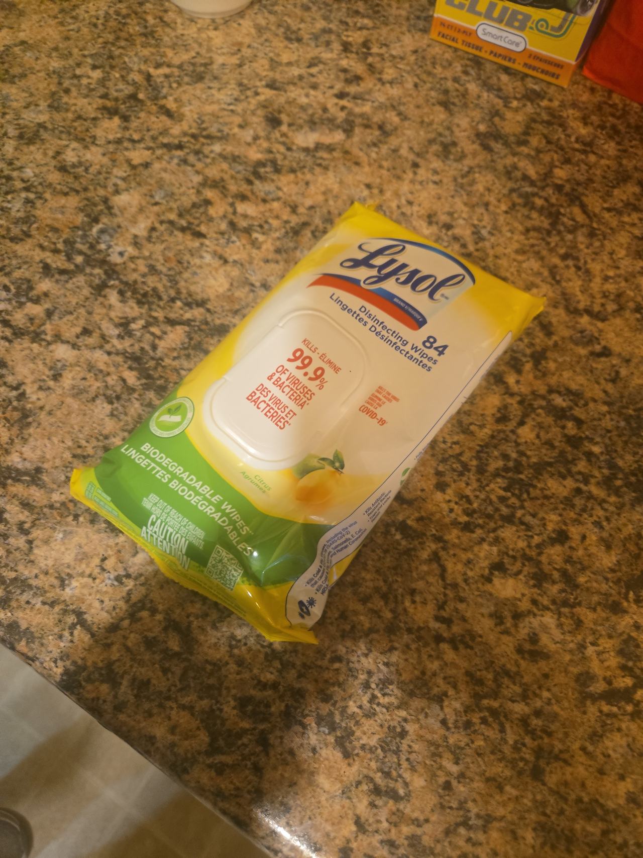 Lysol Biodegradable Disinfecting Wipes 84ct