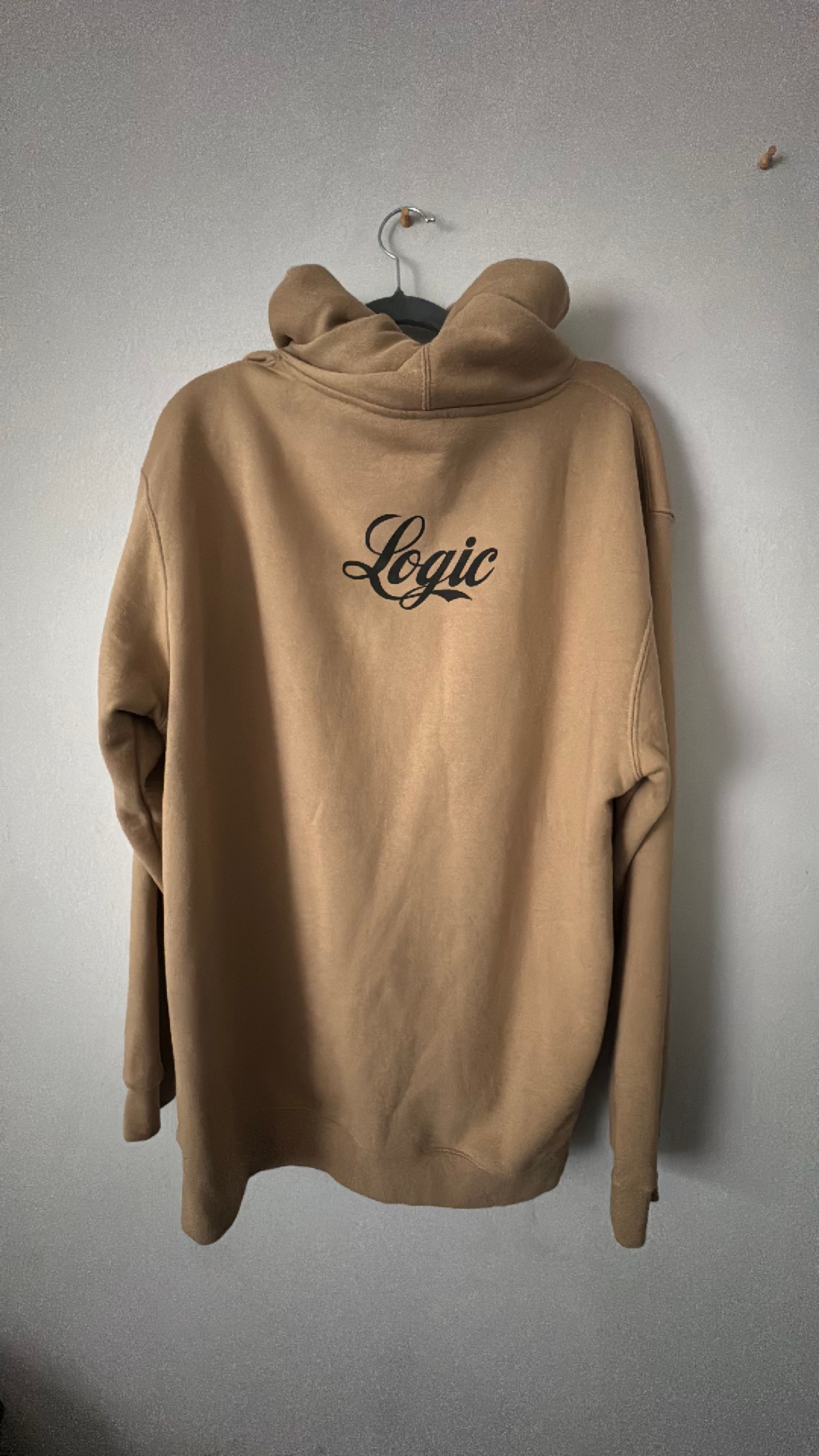 Logic Merch Tan Everybody Hoodie - Image 2