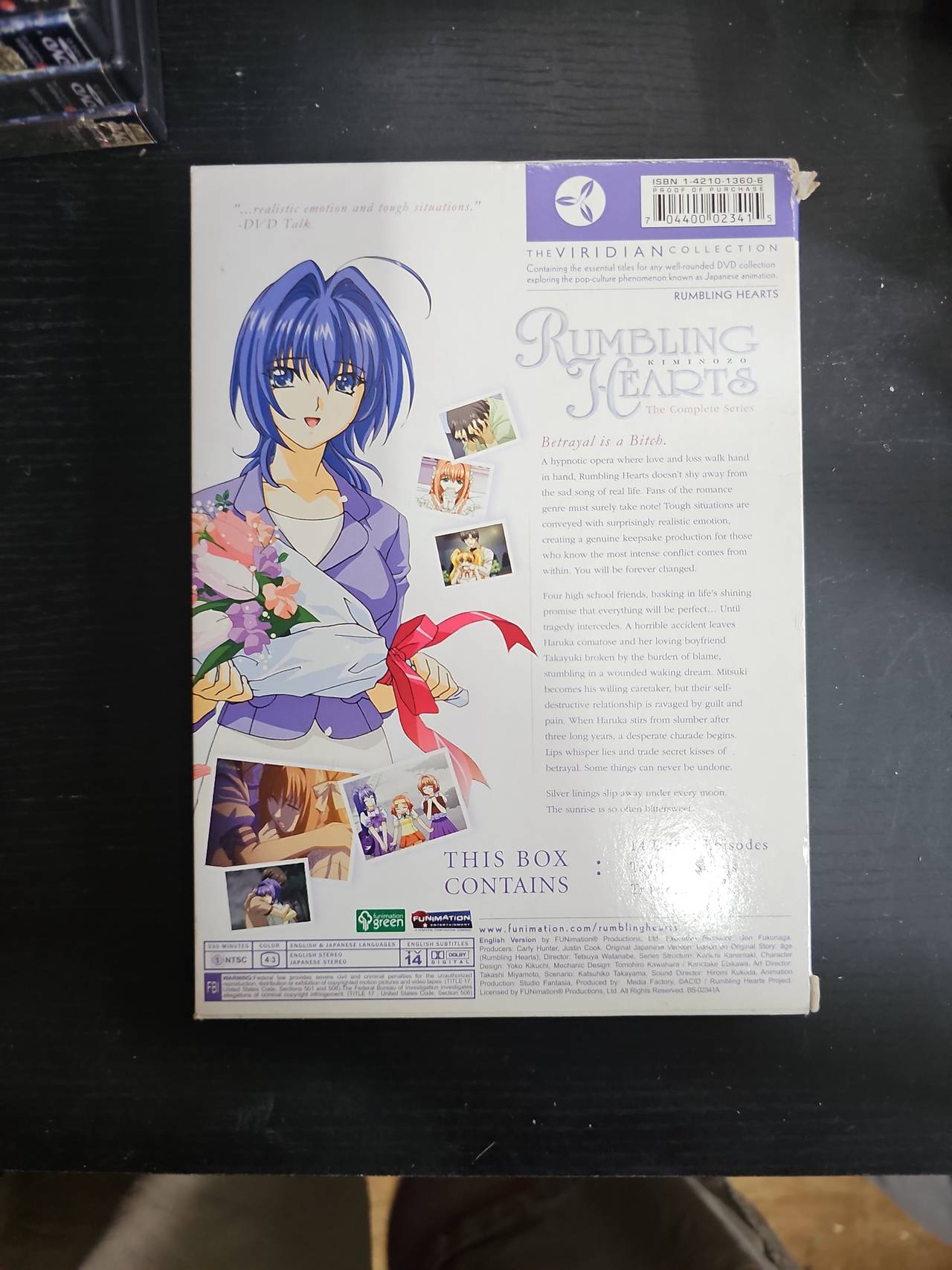 Rumbling Hearts: The Complete Series (The Viridian Collection) DVD