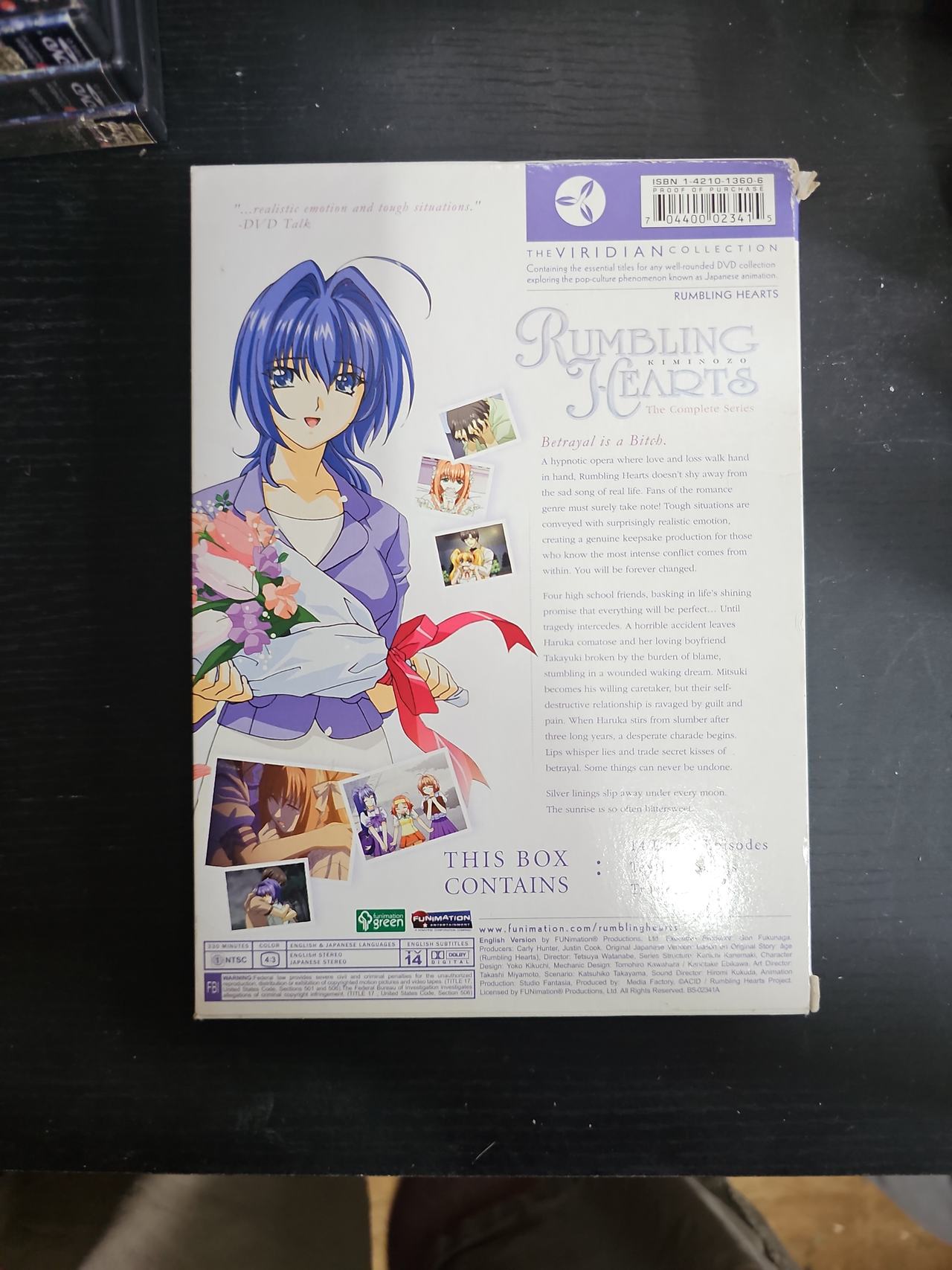 Rumbling Hearts: The Complete Series (The Viridian Collection) DVD