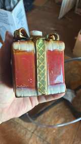 Ceramic Christmas Present Figurine candle holder - Image 3