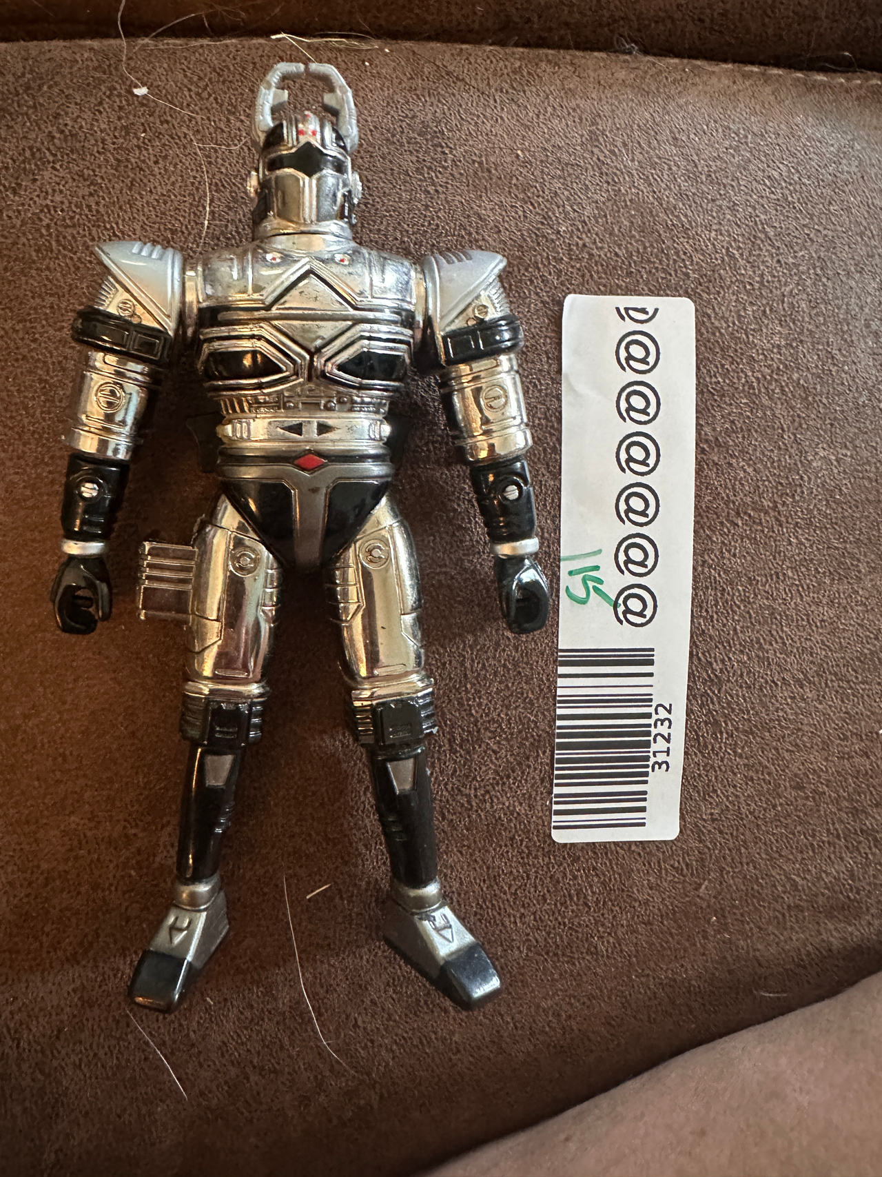Bandai Beetleborg BIG BAD METALLIX vtg 90s action figure - transforming