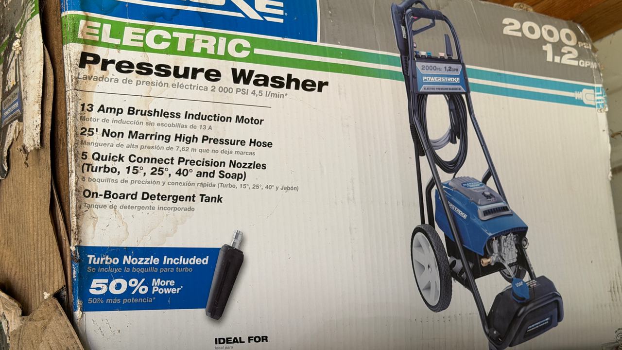 PowerStroke 2000 PSI Electric Pressure Washer PS142000