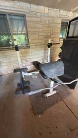 Powerhouse Weight Bench, Yukon Rack & 280lb Cast Iron Weight Set - Image 8
