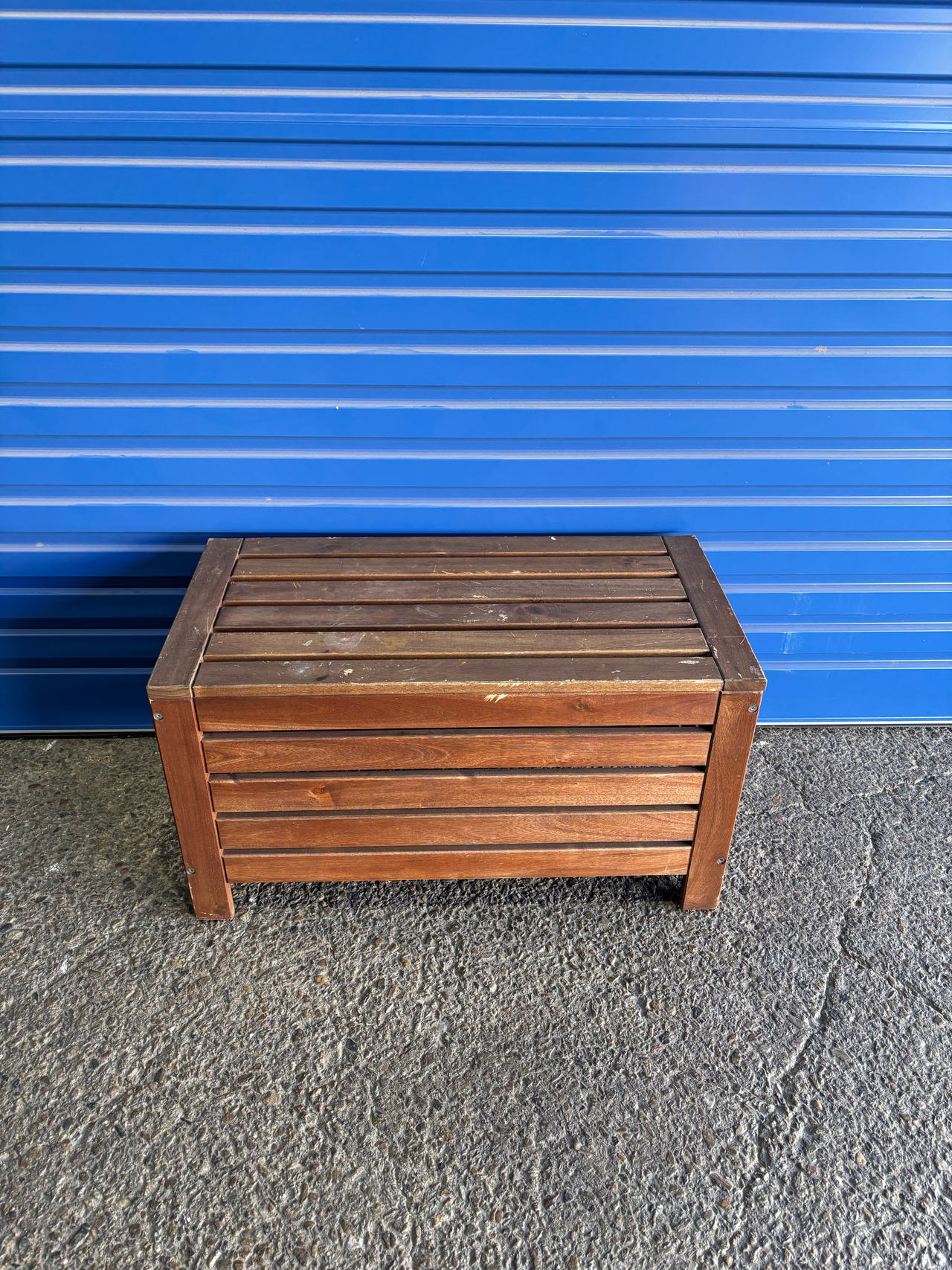 Wooden Storage Bench