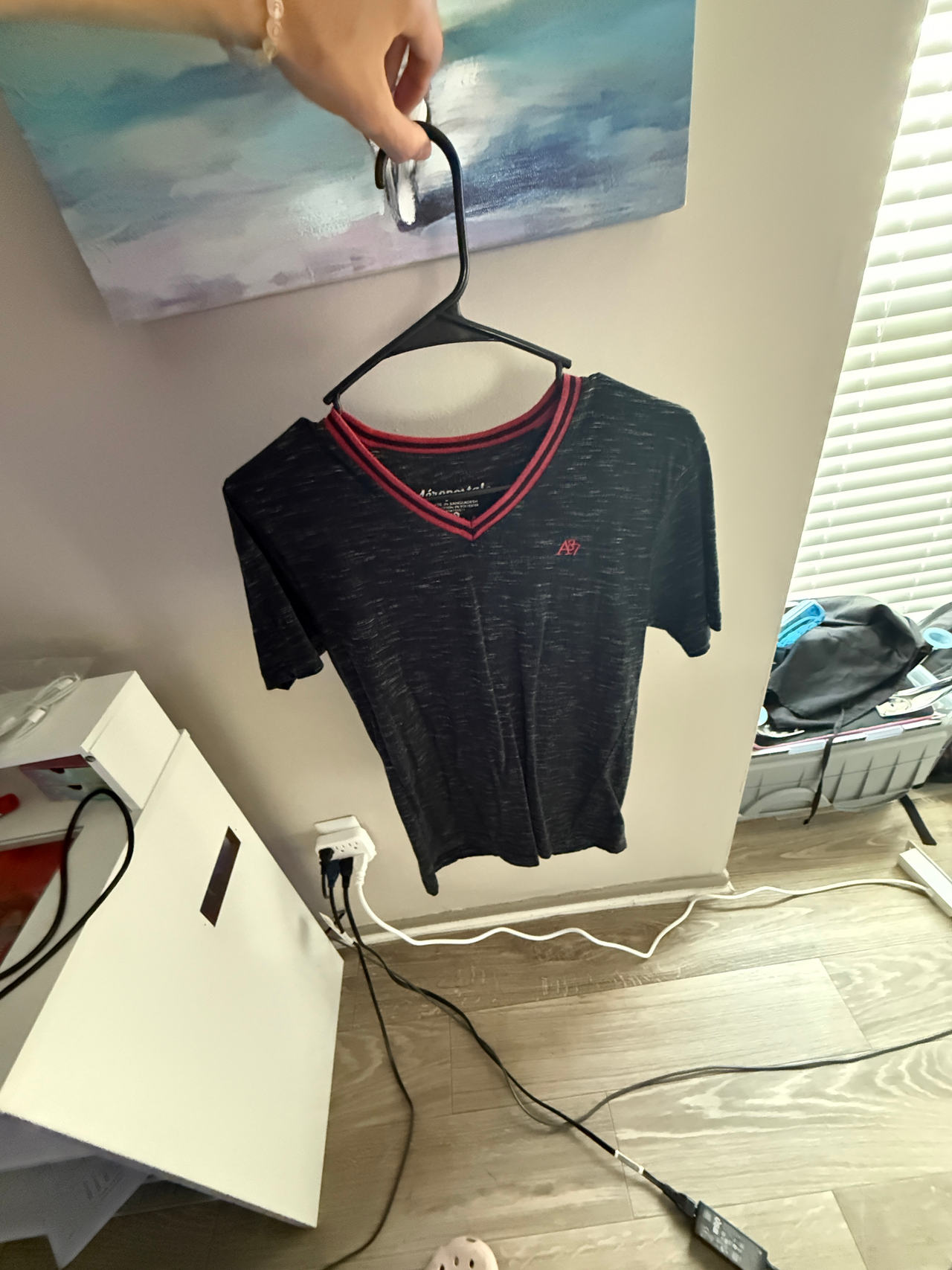Aéropostale Men's V-Neck T-Shirt