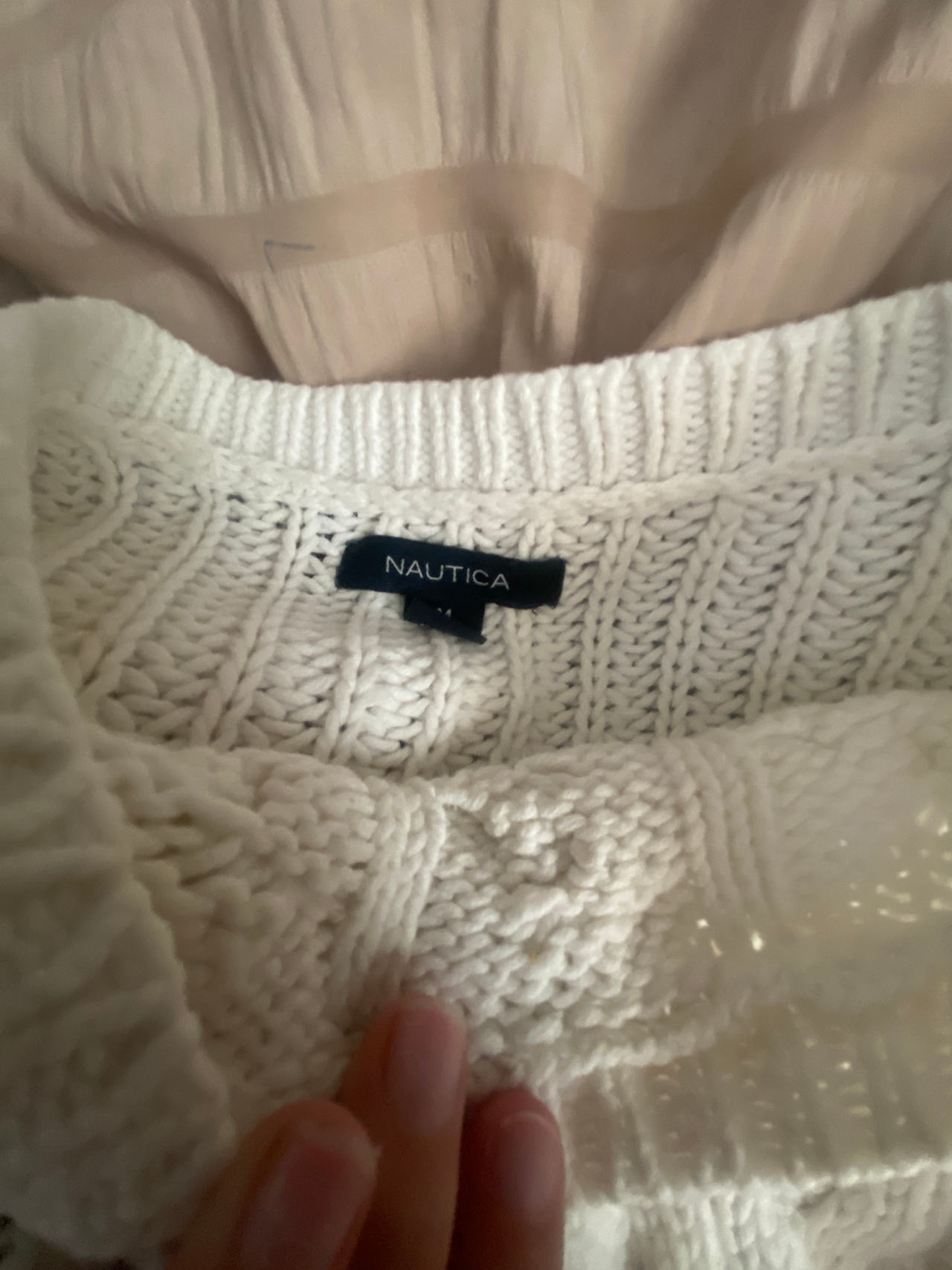 Nautica Cable Knit Sweater