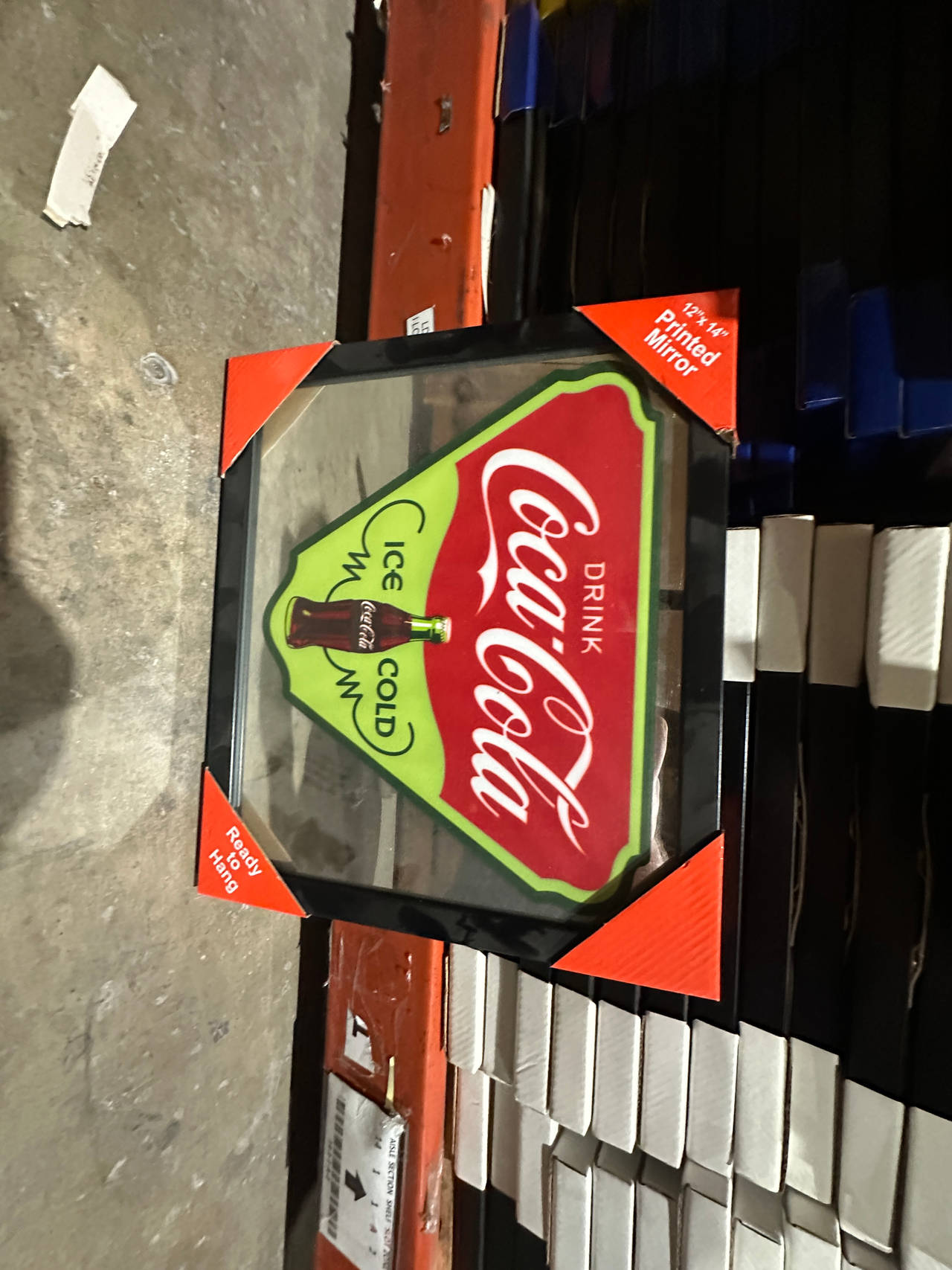 Coca-Cola 12x14 Printed Mirror