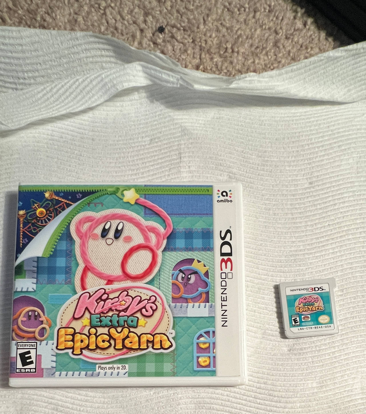 Kirby's Extra Epic Yarn - Nintendo 3DS