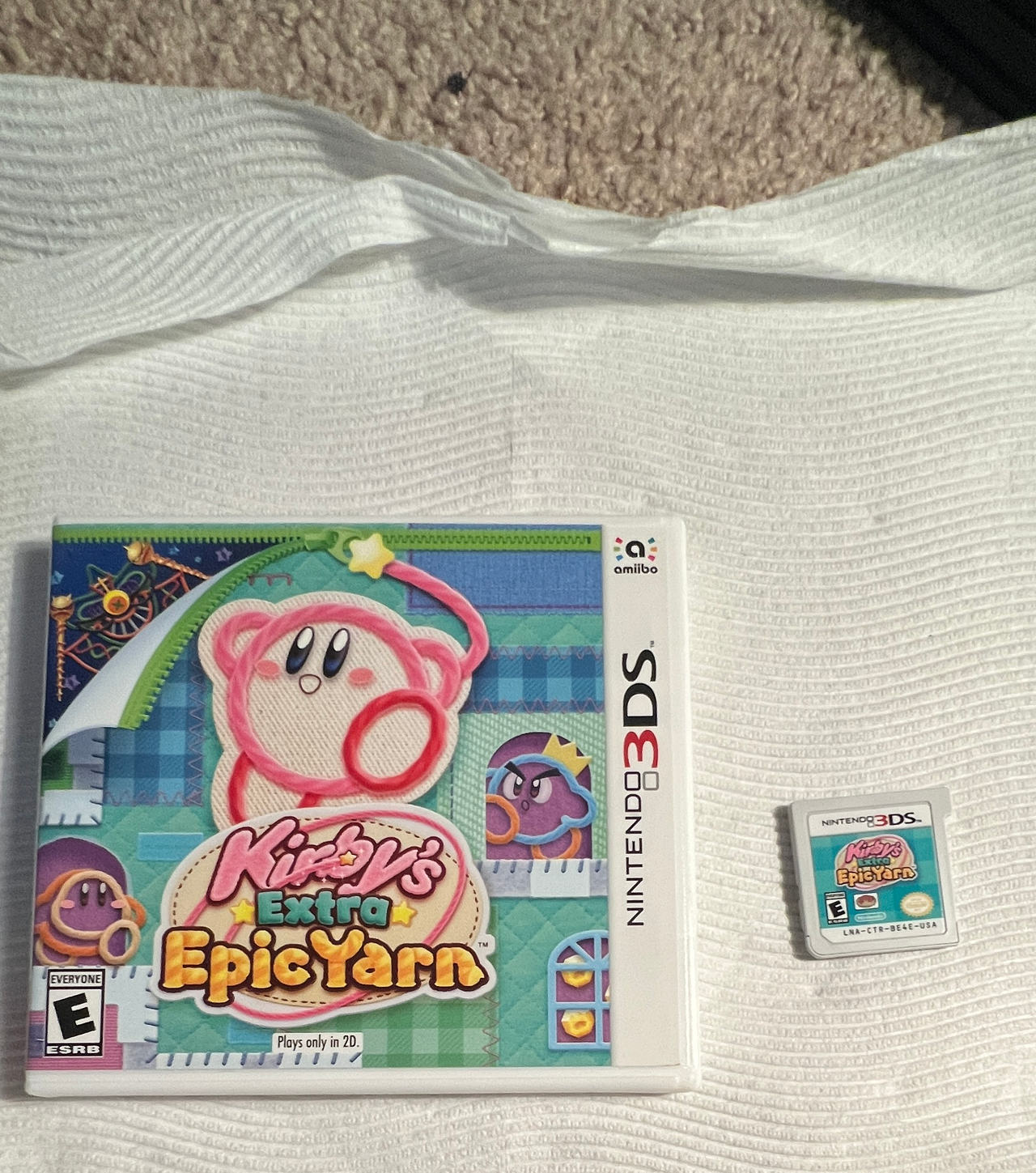 Kirby's Extra Epic Yarn - Nintendo 3DS