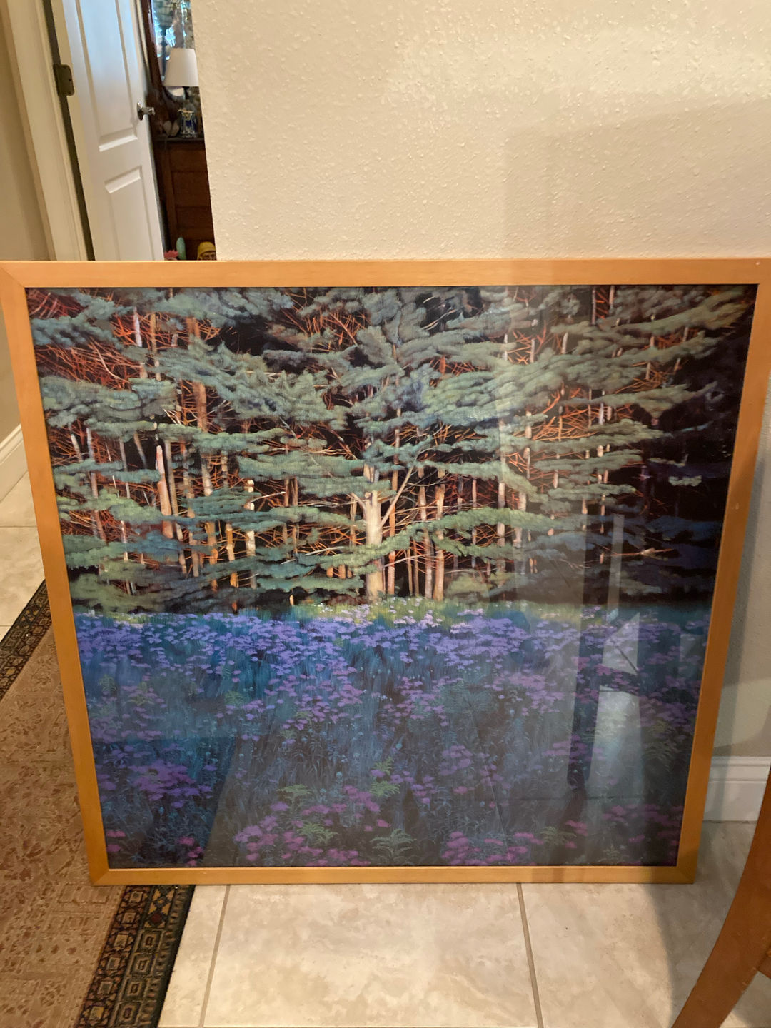 Framed Nature Landscape Art Print