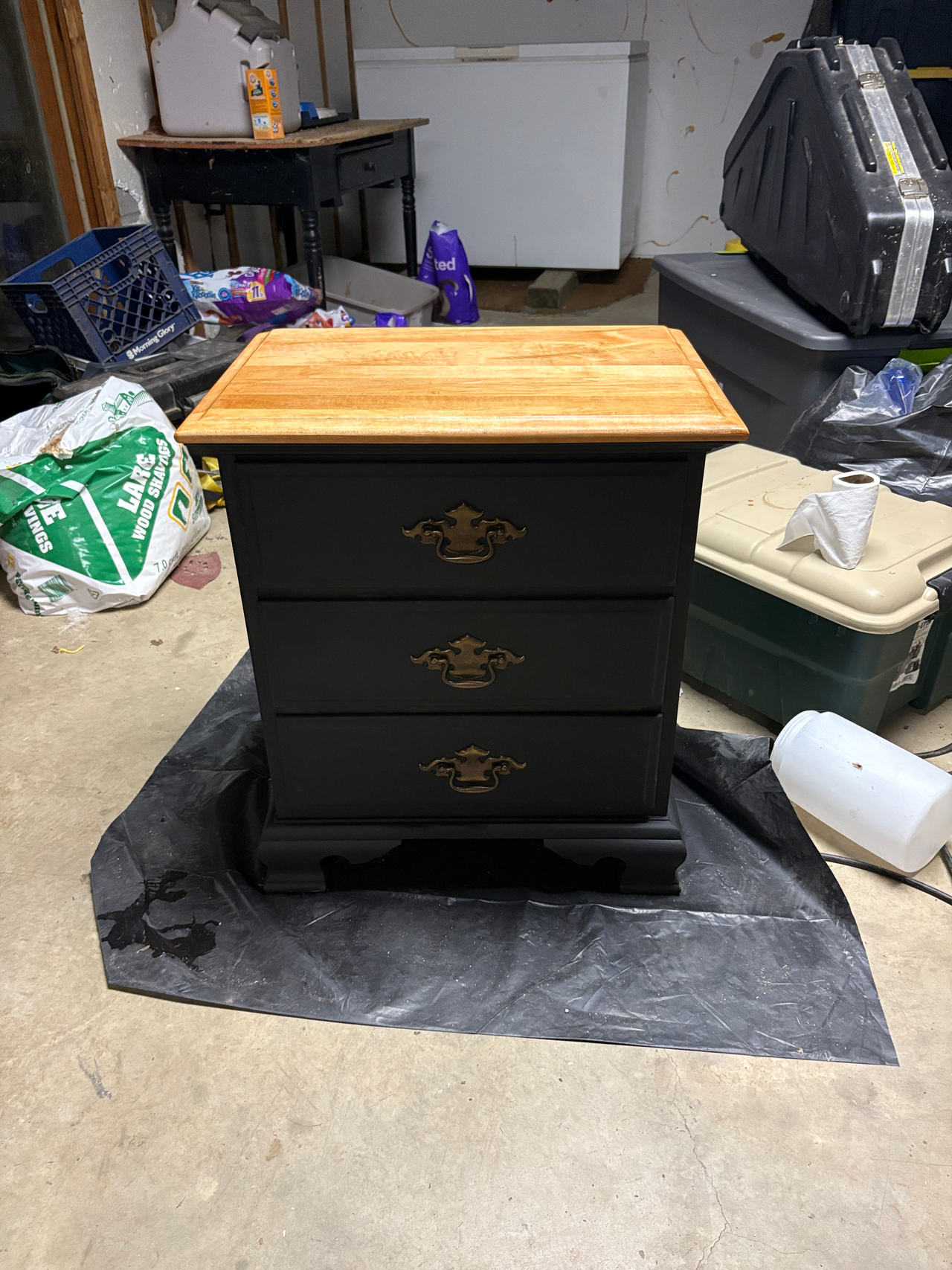 Three-Drawer Nightstand