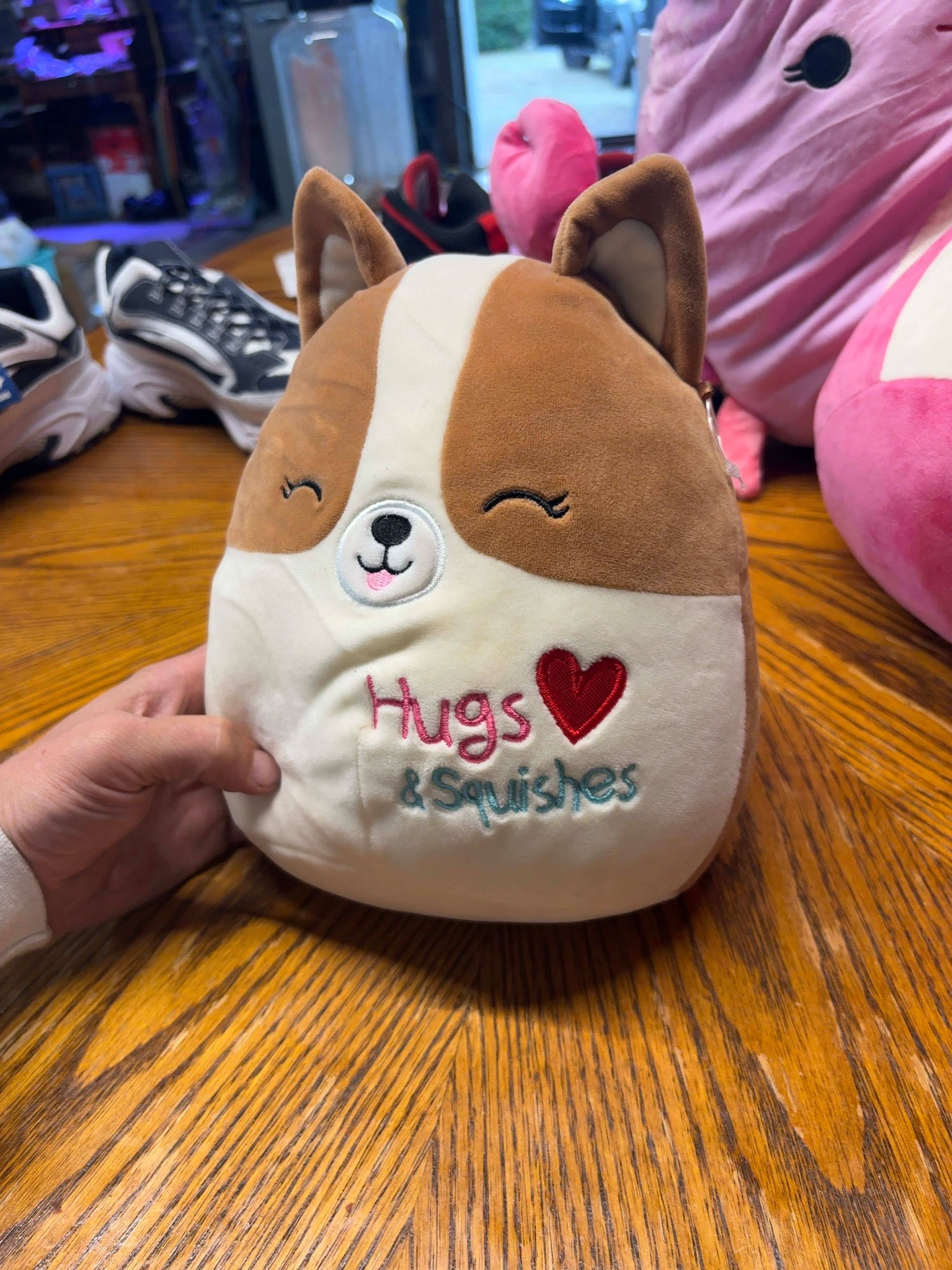 Squishmallows Regina the Corgi 8-inch Plush Toy