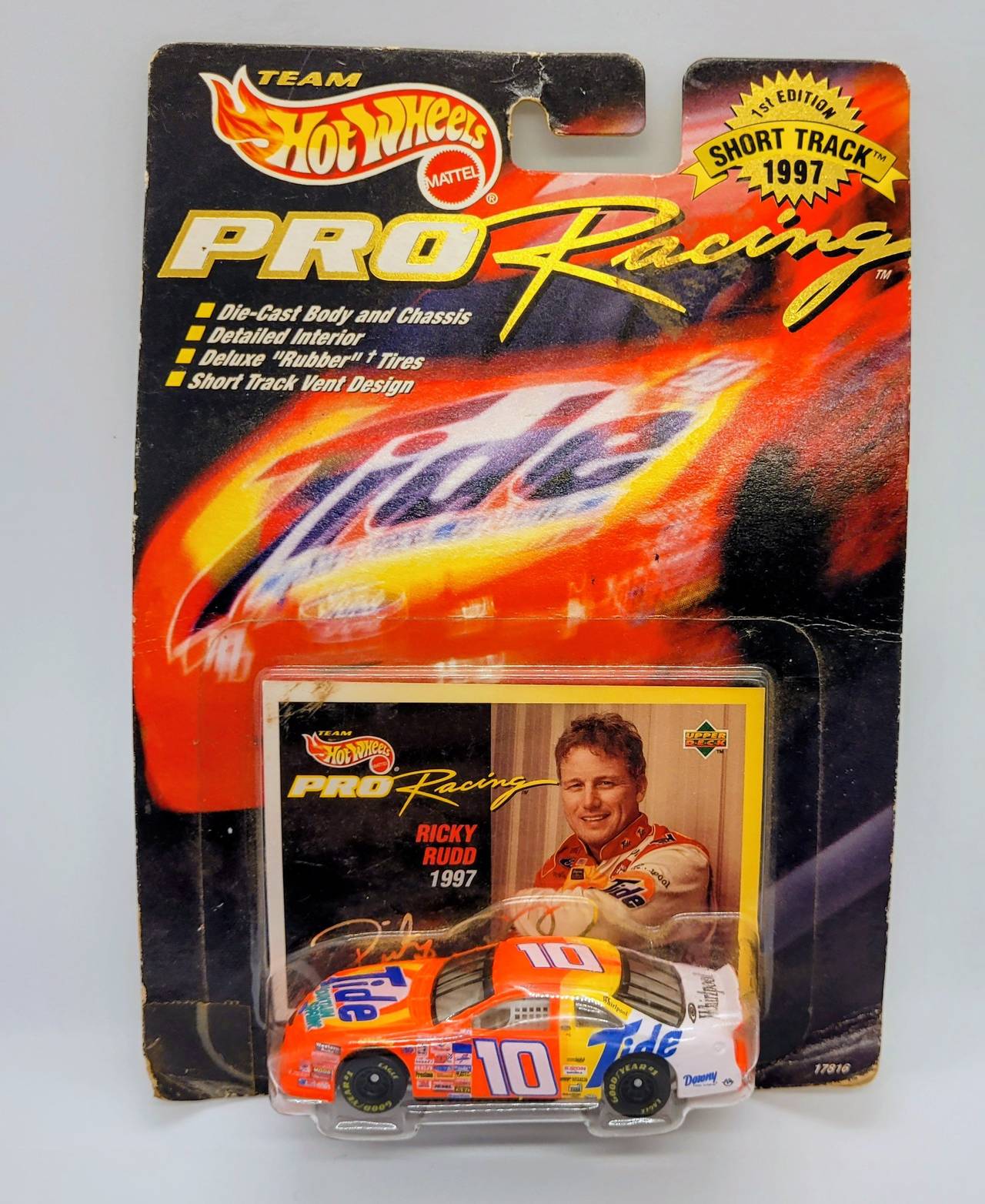 Hot Wheels Pro Racing Ricky Rudd 1997 Tide 1st Edition Short Track