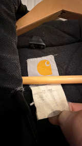 Carhartt Vintage Active Jacket Black Medium  Coat Men’s  - Image 3