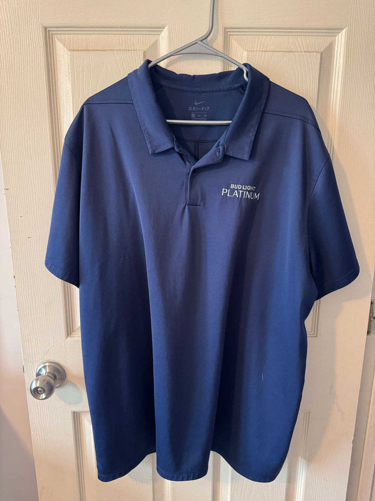 Nike Dri-FIT Bud Light Platinum Polo Shirt 3XL