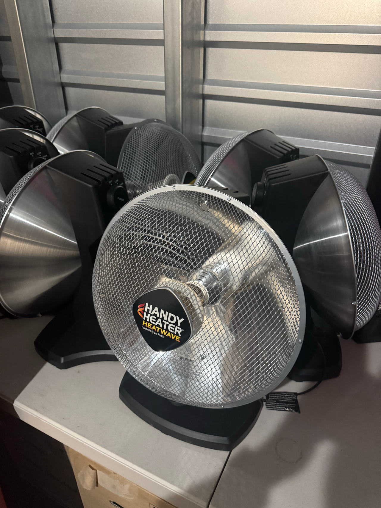 New Handy Heater Heatwave Parabolic Space Heater
