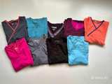 Grey's Anatomy and Dickies Women's Scrub Tops Bundle - Image 1