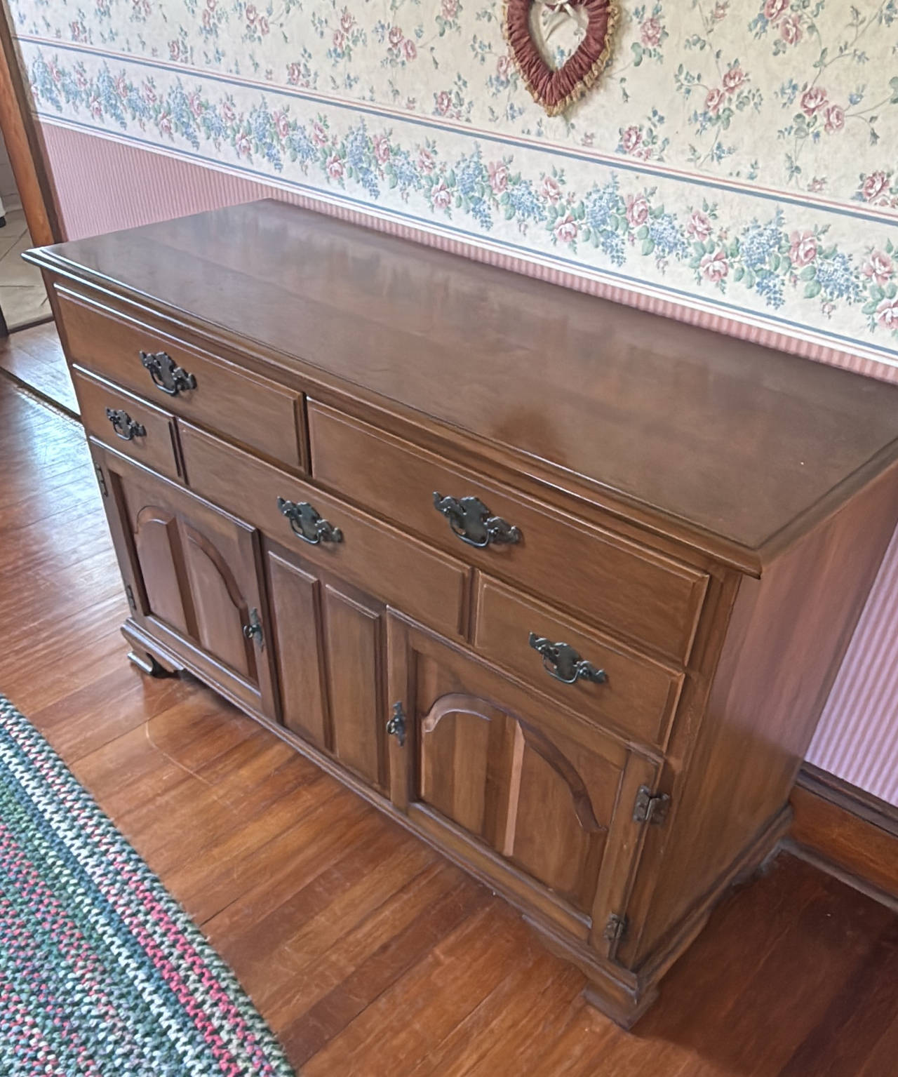 Kling Colonial Wood Sideboard Buffet