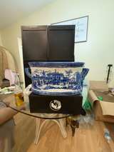 Victoria Ware Blue & White Porcelain Foot Bath Large - Image 1