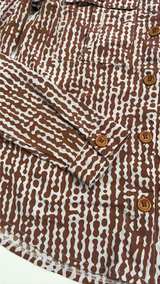 Dada Sport Patterned Button Down Shirt - Image 4