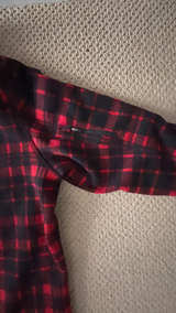 The North Face Gordon Lyons Red Plaid Fleece Pullover - Image 2