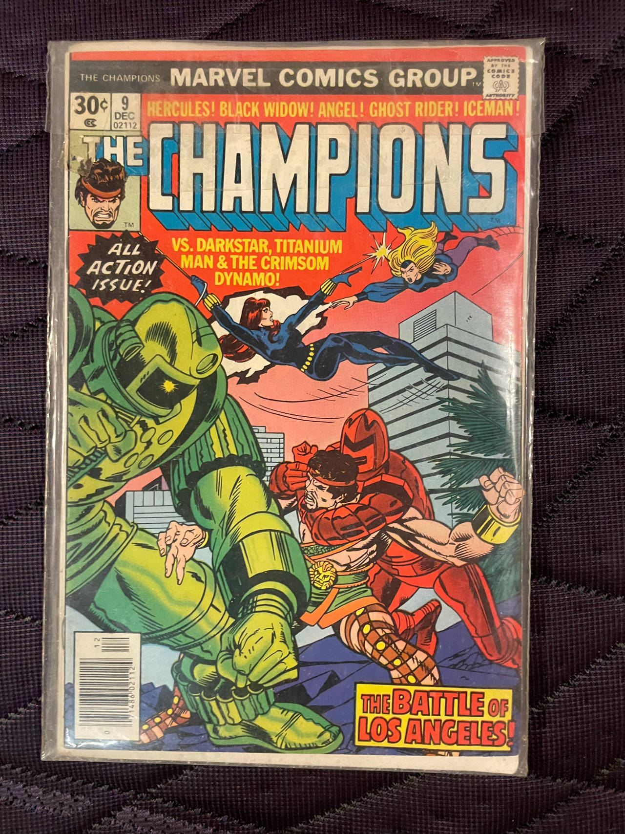 The Champions #9 (December 1976) Marvel Comics