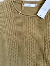 Marks and Spencer Wool-Blend Sweater Olive Green - Image 4