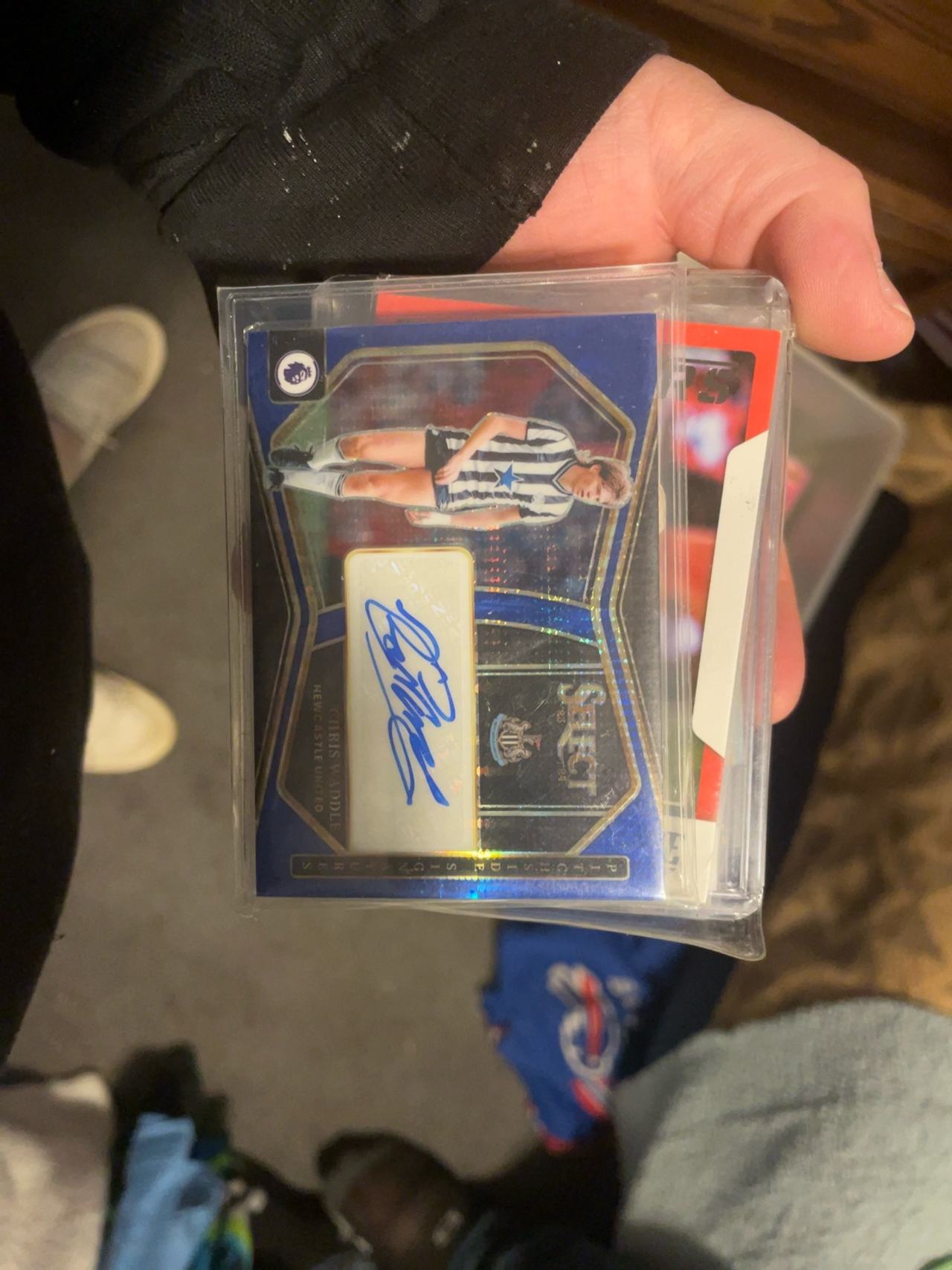 Panini Prizm EPL Kevin Keegan Auto Card