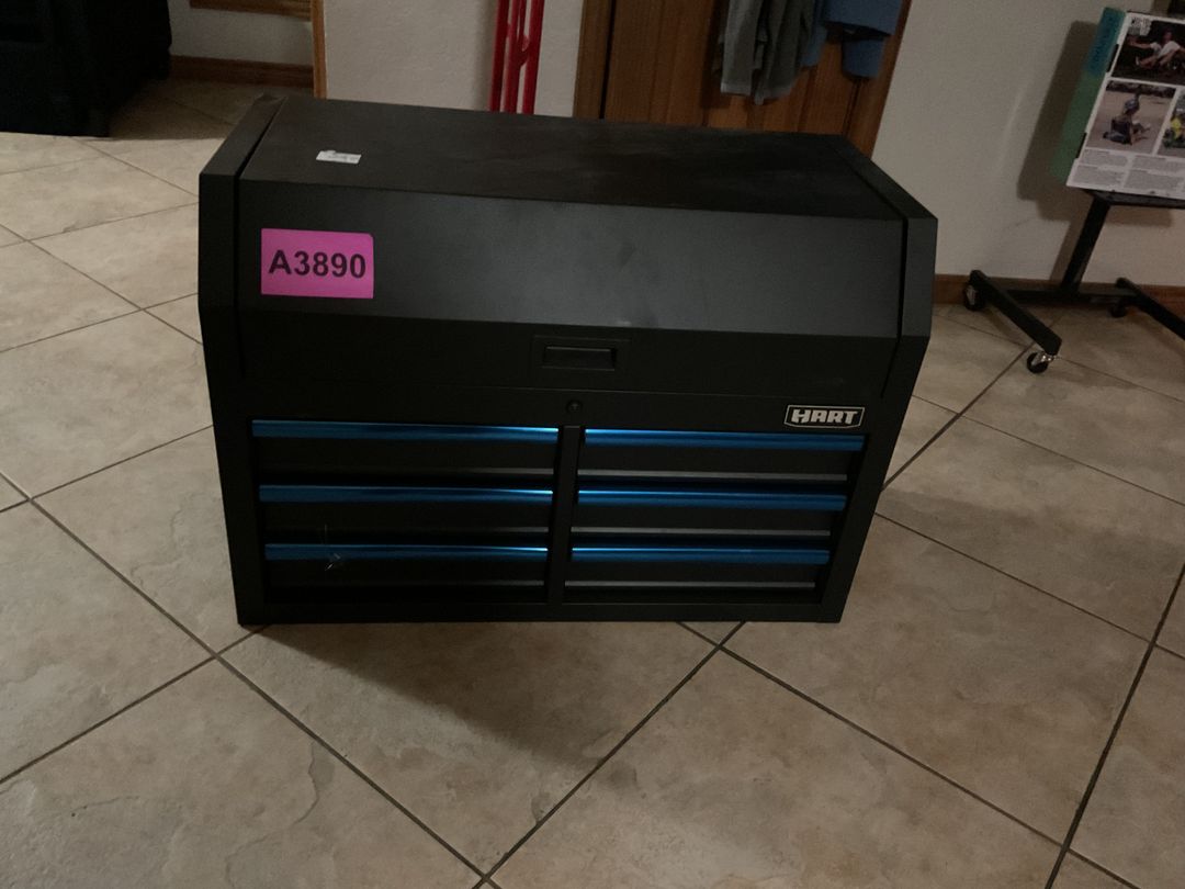 HART 26-Inch 6-Drawer Tool Chest Top