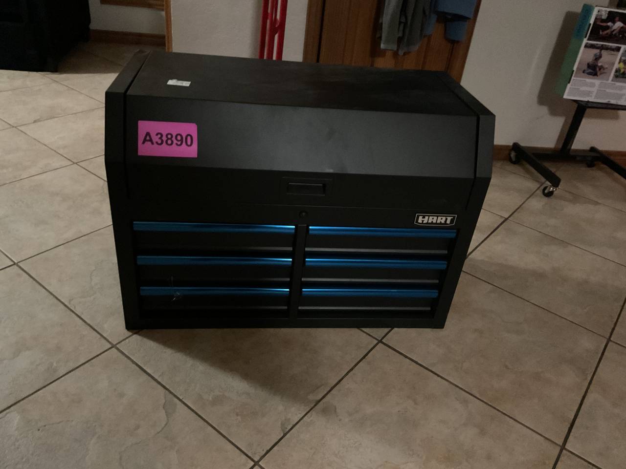 HART 26-Inch 6-Drawer Tool Chest Top