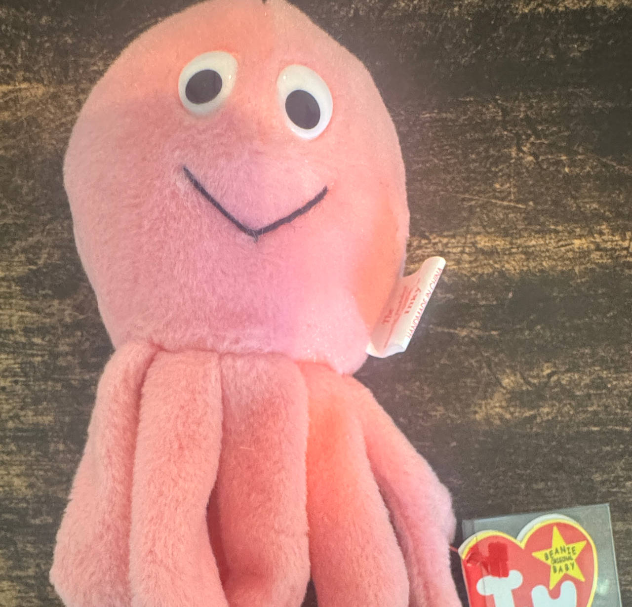 Ty Beanie Baby Inky the Octopus