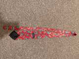 Red Paisley Silk Necktie - Image 2