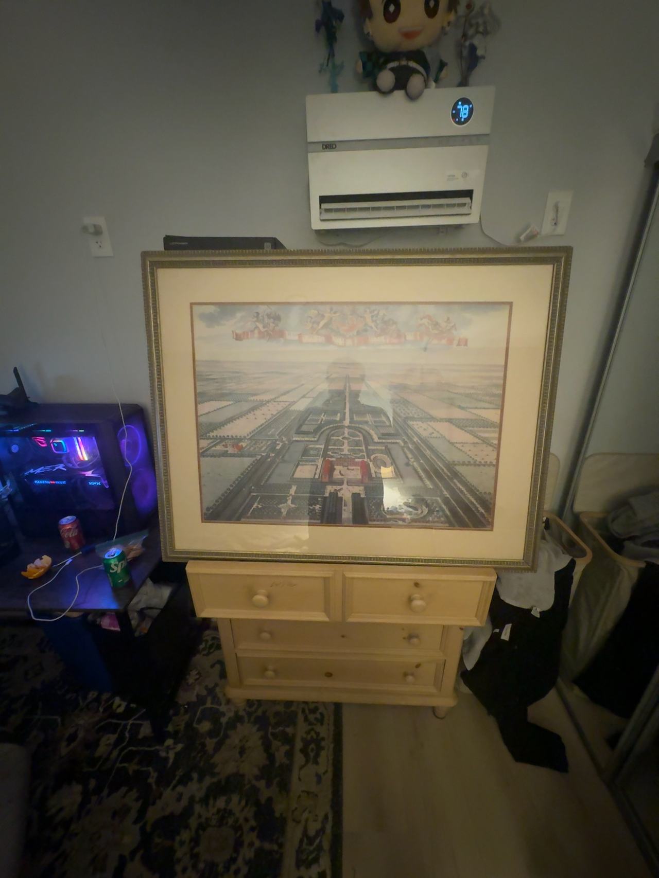 Forbidden City Aerial View Map Print
