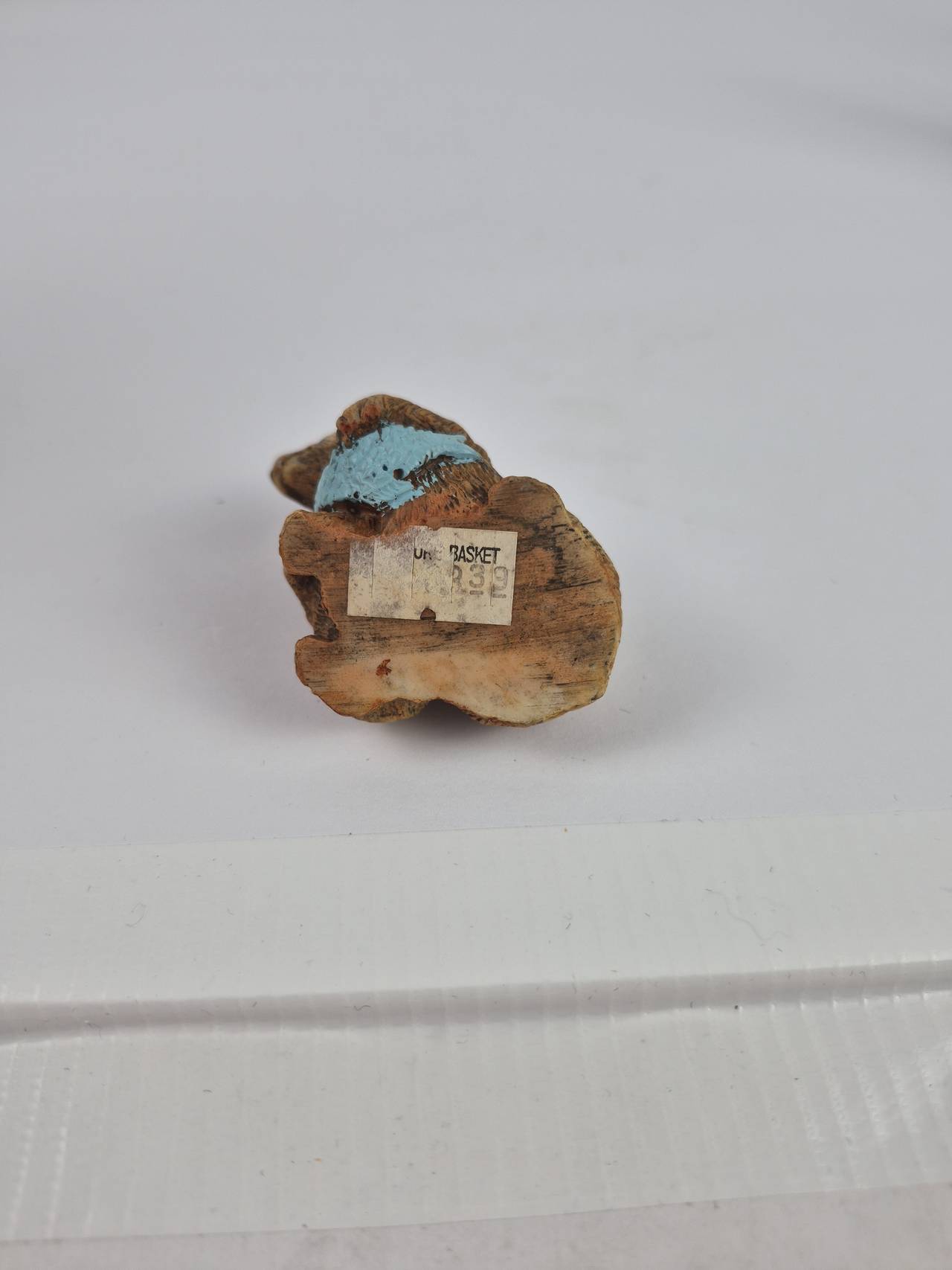 Mother and Cub Bear Figurine with Fish