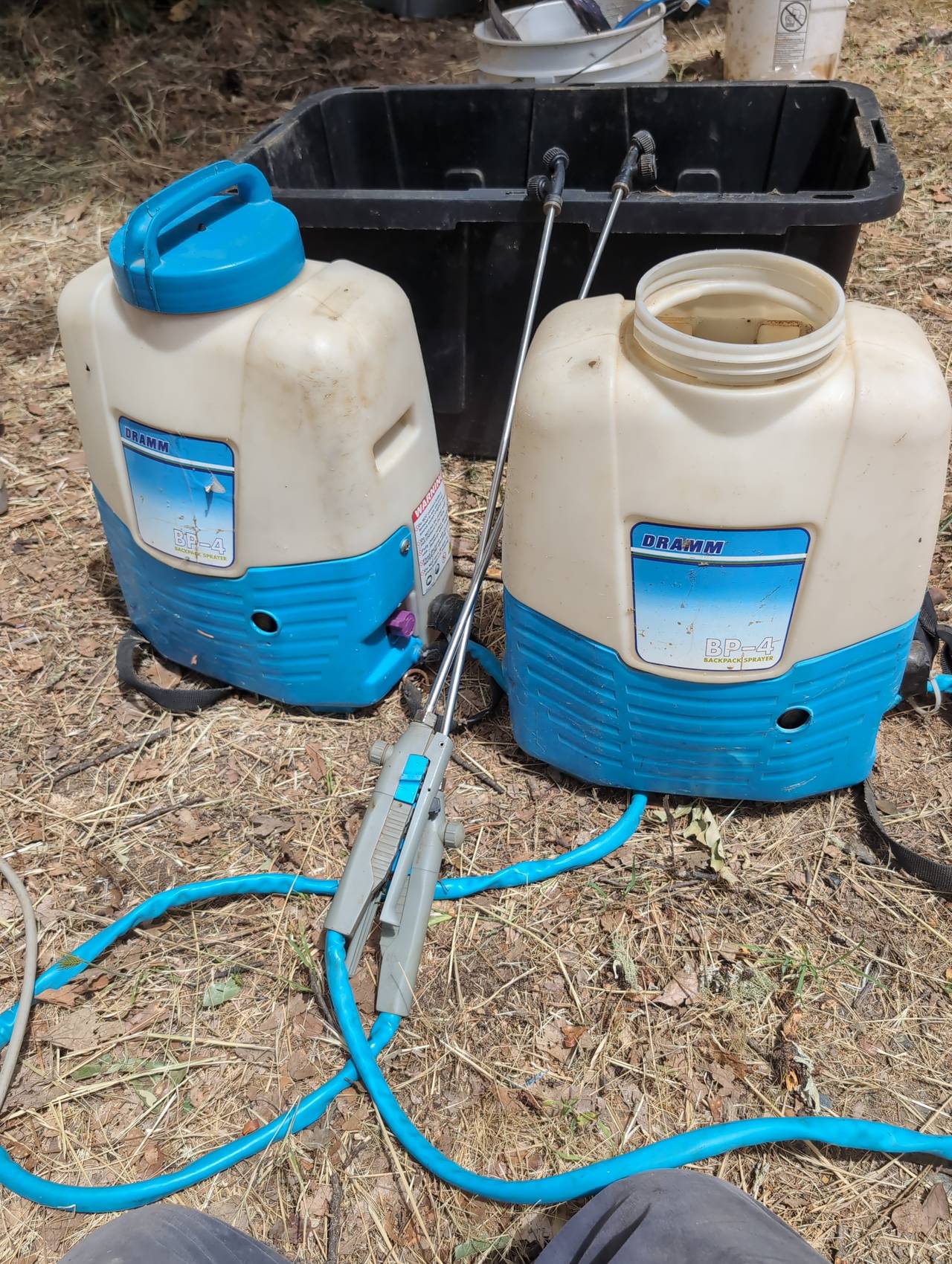 Dramm BP-4 Battery Operated Backpack Sprayer
