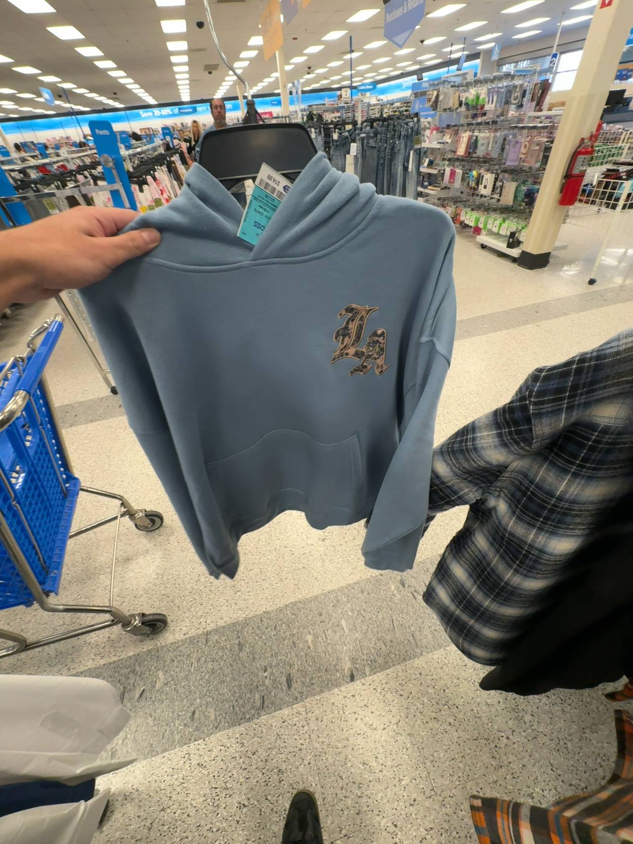 Powell-Peralta Skull and Sword Hoodie Storm Blue