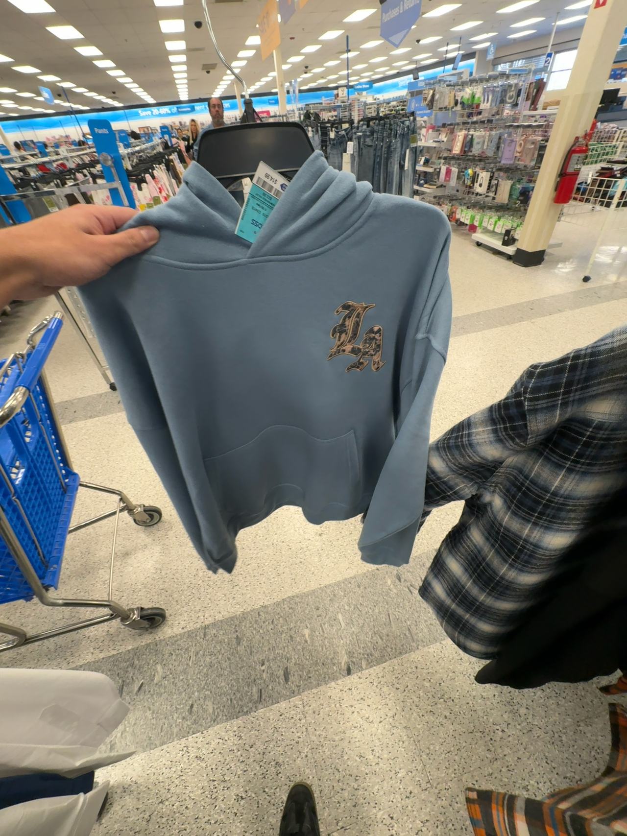 Powell-Peralta Skull and Sword Hoodie Storm Blue