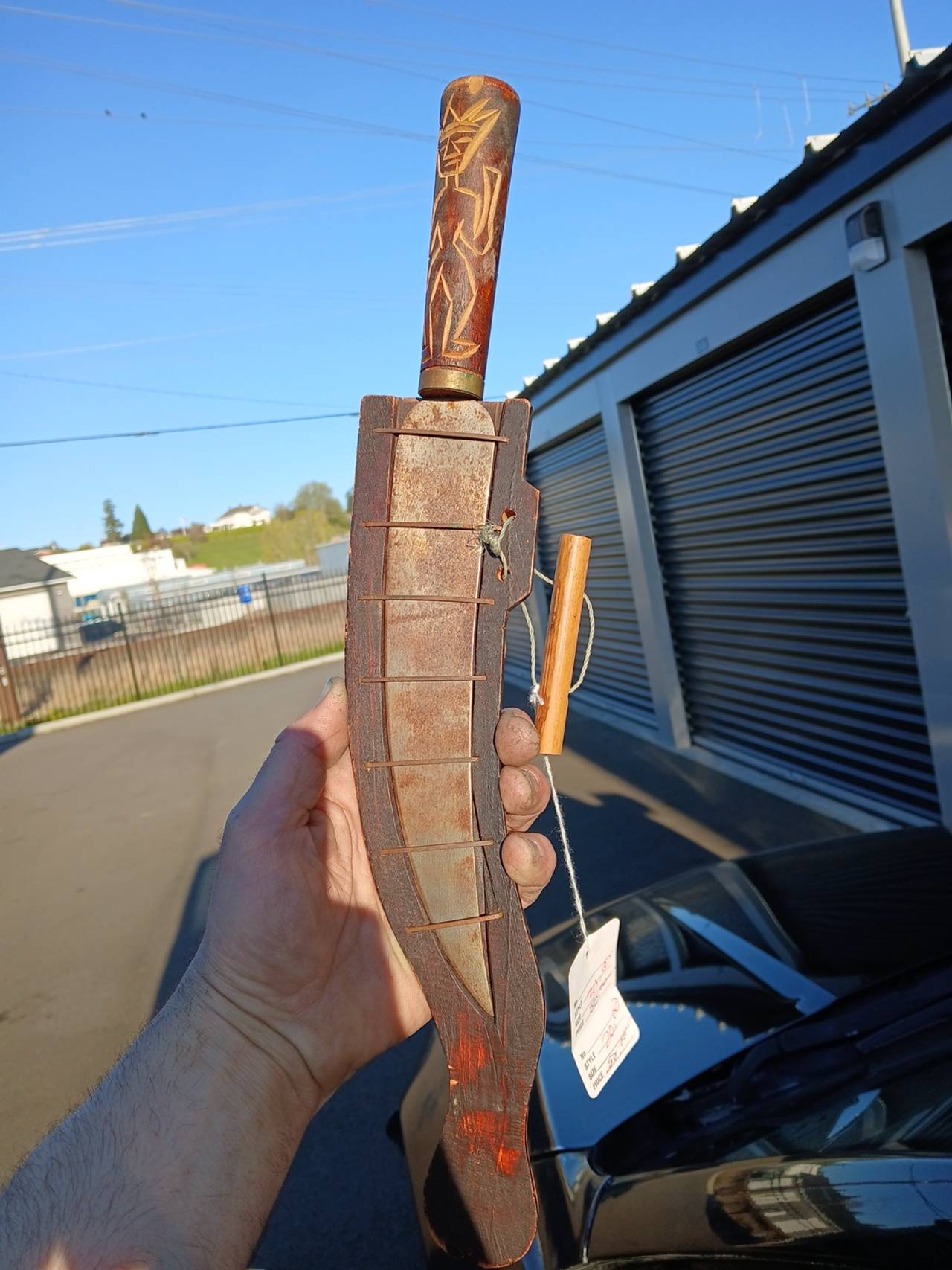 Vintage Filipino Tribal Bolo Knife