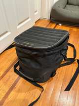 Nelson-Rigg Trails End Adventure Tail Bag Black - Image 1