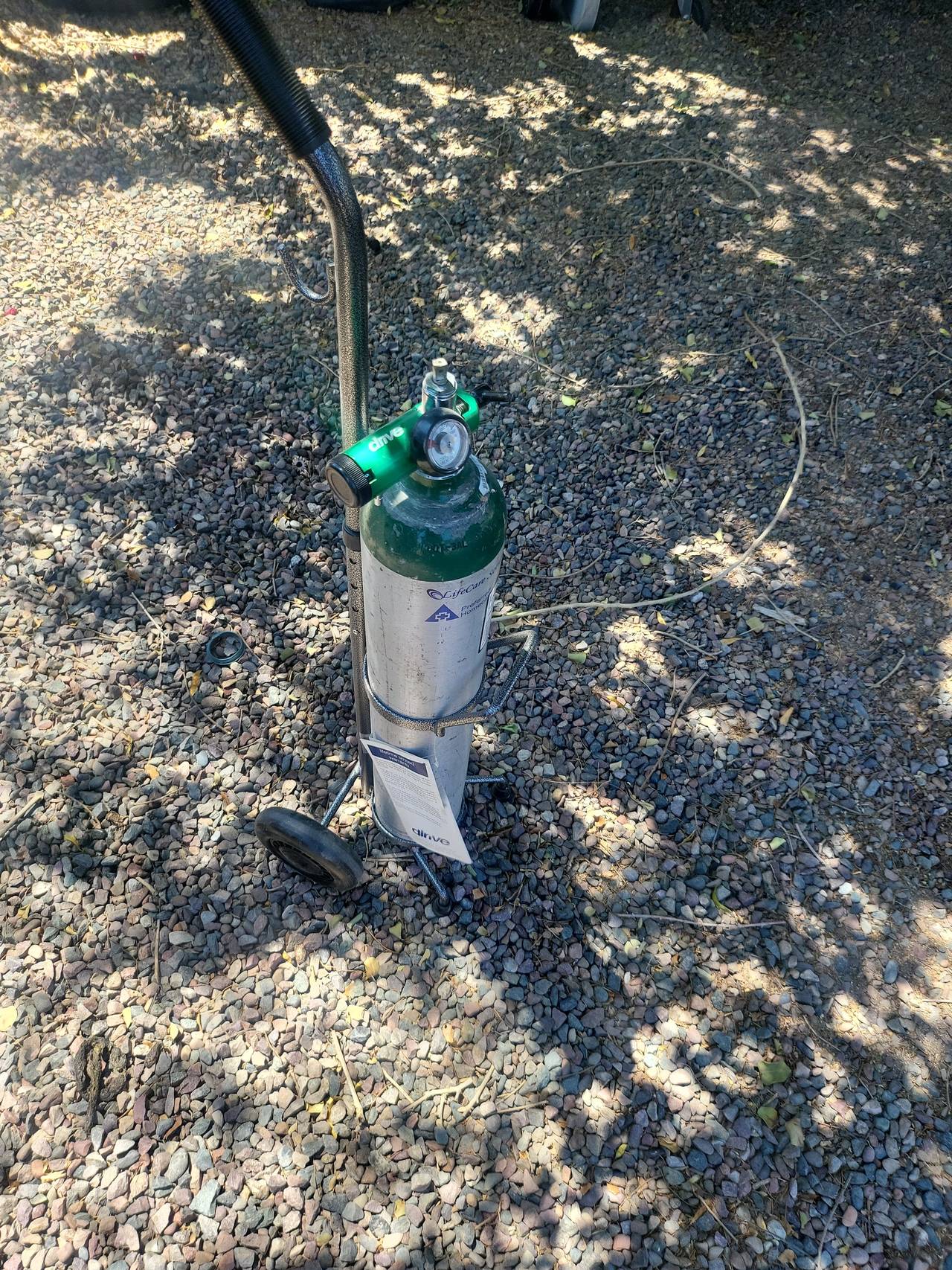 Drive Medical Oxygen Tank and Cart System