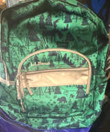 L.L.Bean Original Book Pack Camp Print backpack children’s - Image 1