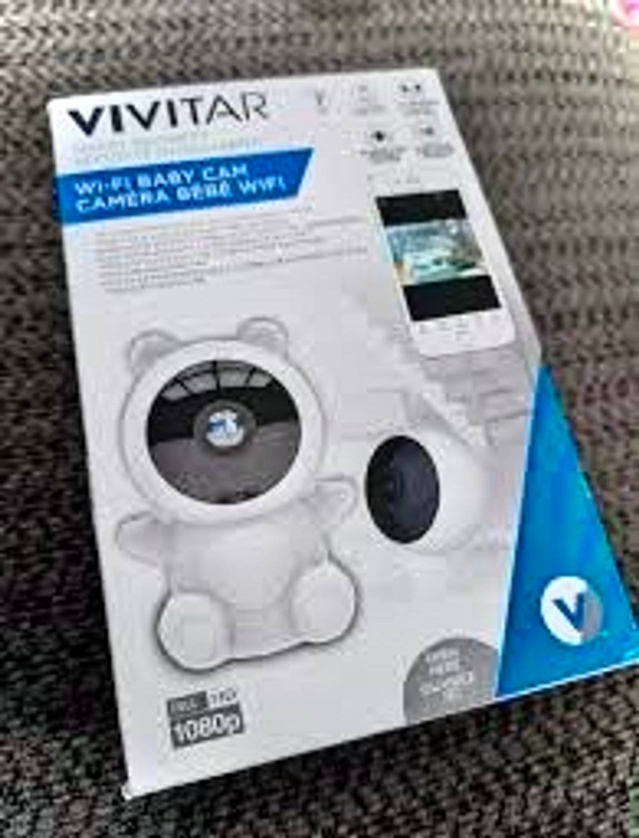 Vivitar_Caméra pour BéBé ~ WiFi ~ Vue d’inclinaison pano360' + Zoom numérique.